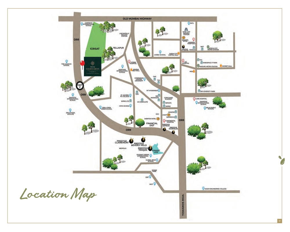 Map of Prestige Golden Grove Map of Prestige Golden Grove