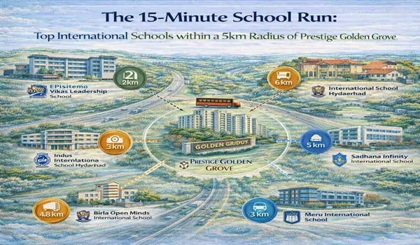 The 15-Minute School Run: Top International Schools within a 5km Radius of Prestige Golden Grove The 15-Minute School Run: Top International Schools within a 5km Radius of Prestige Golden Grove