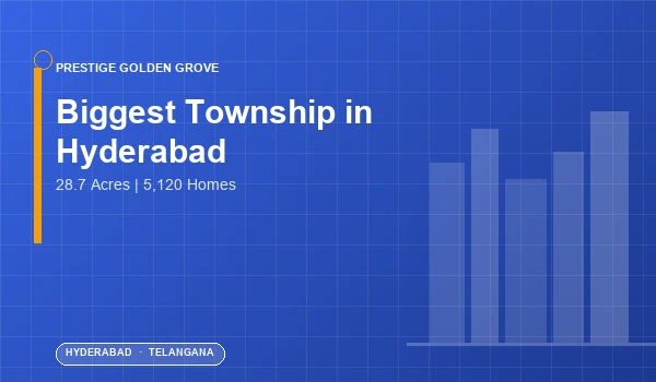 Biggest Township in Hyderabad — Prestige Golden Grove Biggest Township in Hyderabad — Prestige Golden Grove