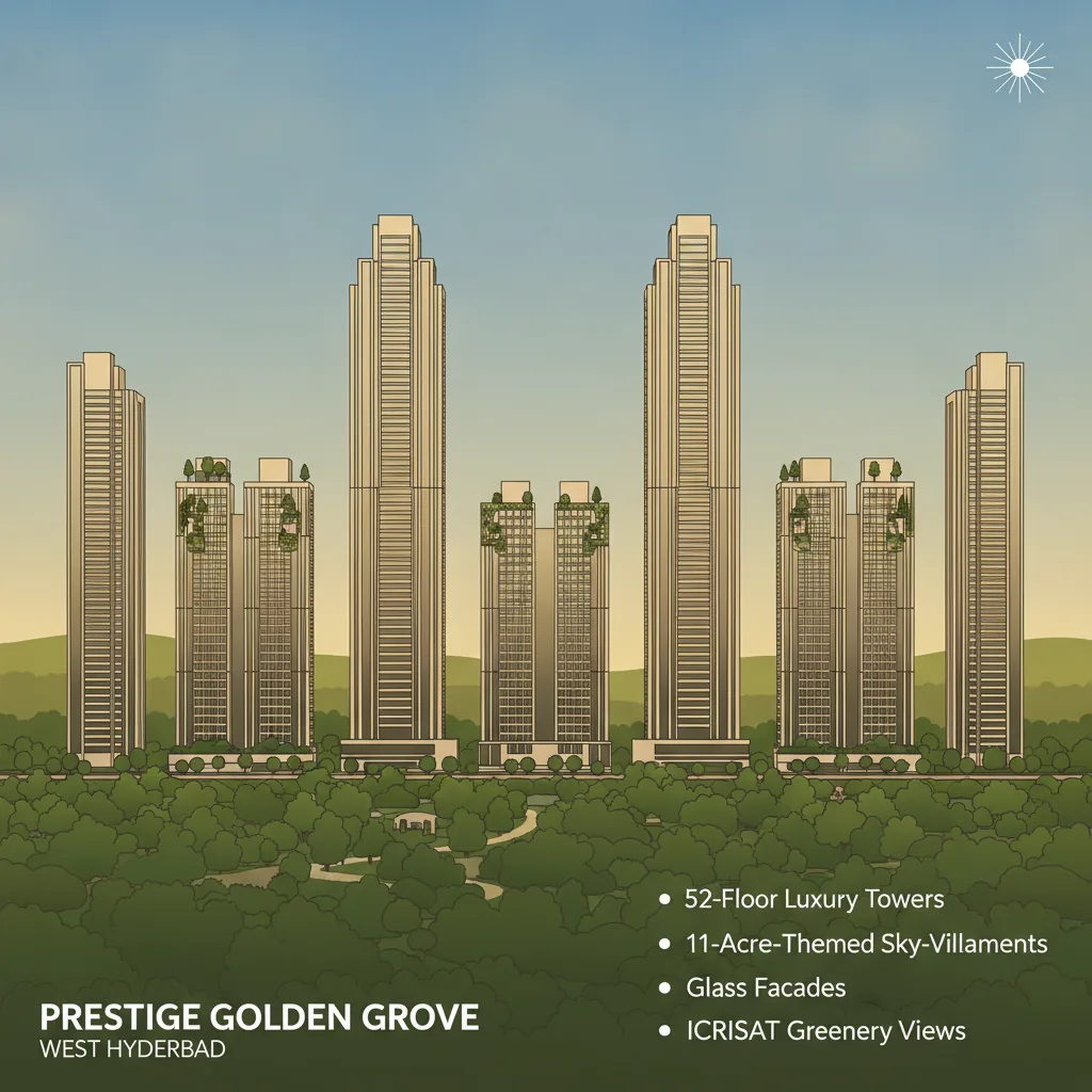 Biggest Township in West Hyderabad — Prestige Golden Grove Biggest Township in West Hyderabad — Prestige Golden Grove