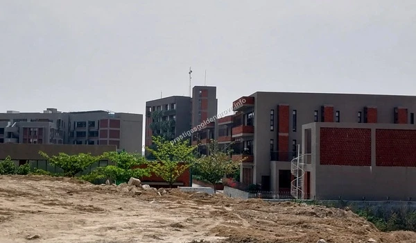 Gaudium School Blocks Side perspective of the Gaudium School blocks showcasing the well-planned educational environment close to Prestige Golden Grove