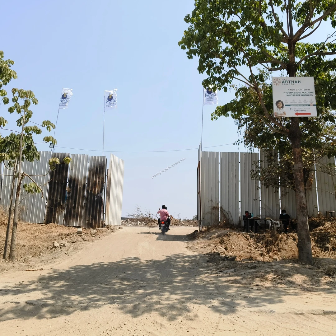 Prestige Golden Grove Entrance Gate Construction Work Entrance Gate Construction Work