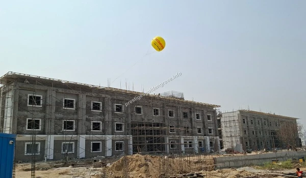 Sri Chaitanya School Construction site of the upcoming Sri Chaitanya Educational Institution located in close proximity to Prestige Golden Grove