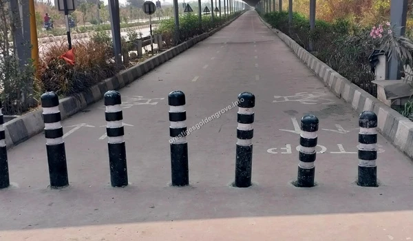 ORR Cycle Track Tellapur View of the dedicated solar-roofed ORR Cycle Track in Tellapur providing modern recreational infrastructure for the residents of Prestige Golden Grove