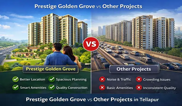 Prestige Golden Grove vs Other Residential Projects in Tellapur Prestige Golden Grove vs Other Residential Projects in Tellapur