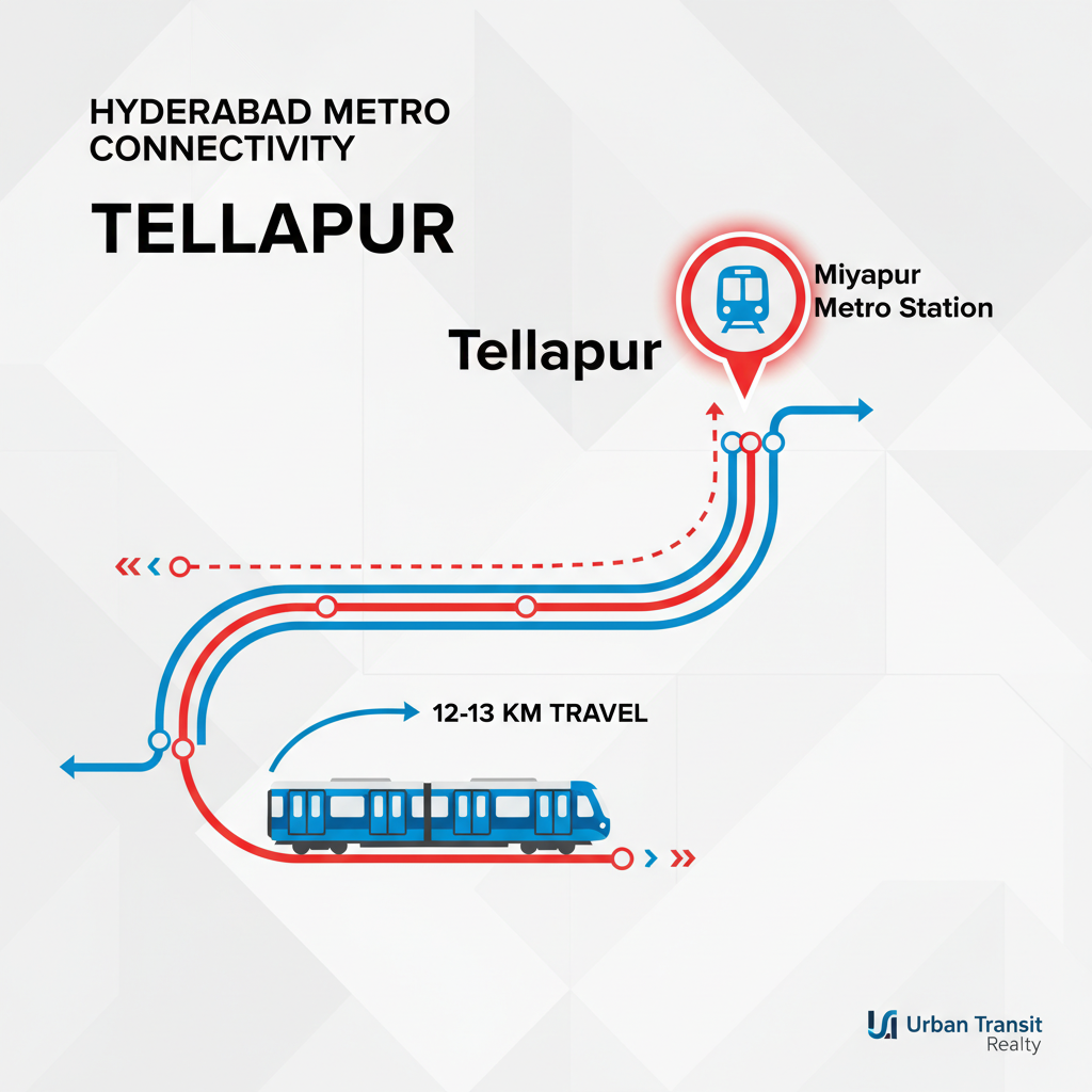 Which Metro is Near to Tellapur? Which Metro is Near to Tellapur?