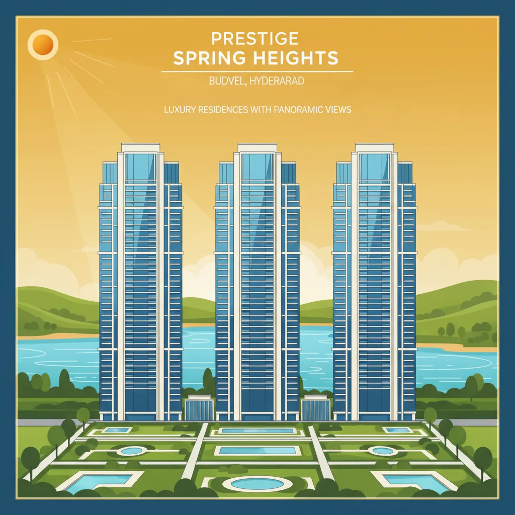 Prestige Spring Heights: Luxury Lakeside Living in Budvel, Hyderabad Prestige Spring Heights: Luxury Lakeside Living in Budvel, Hyderabad